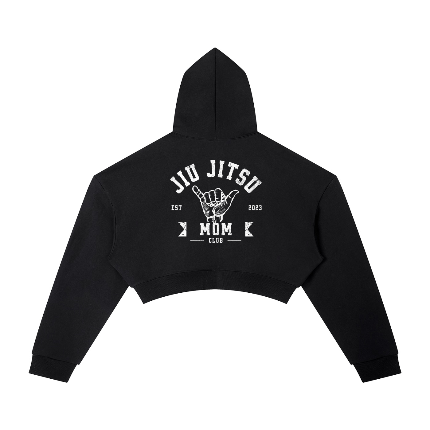 JJMC Crop Hoodie - Image 3