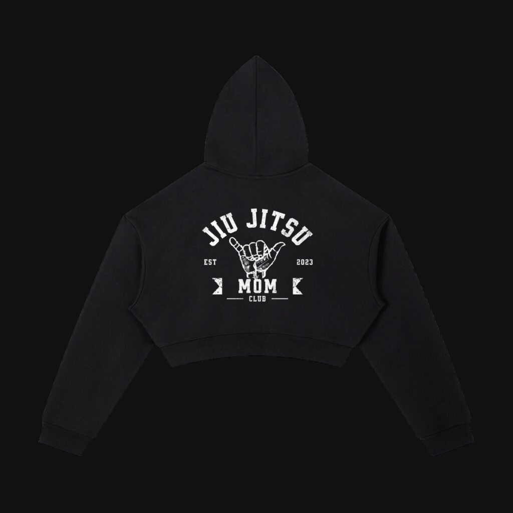 JJMC Crop Zip-Up Hoodie