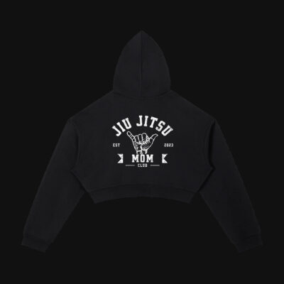 JJMC Crop Zip-Up Hoodie